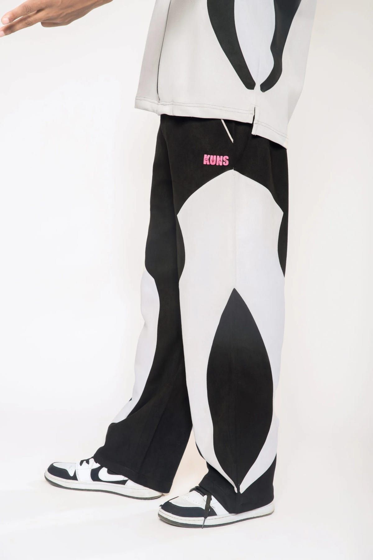 ICED GREY SUEDE UNISEX CO-ORD - image 2