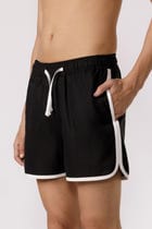 Curved hem shorts view 1