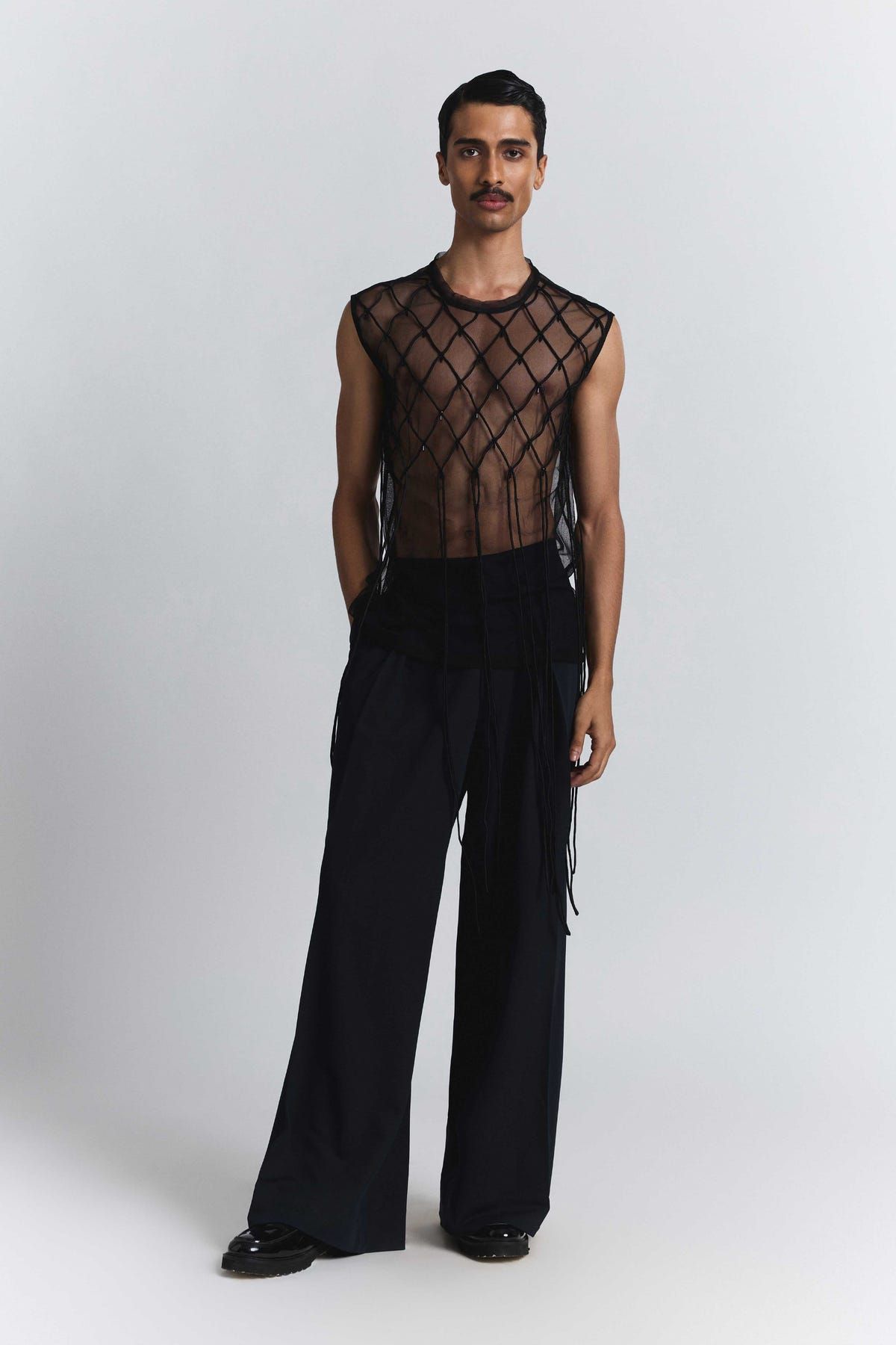 Netted Grid Vest - image 2