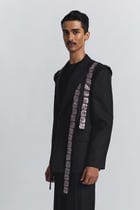 Black Chrome Band Blazer view 3