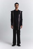 Black Chrome Band Blazer view 4