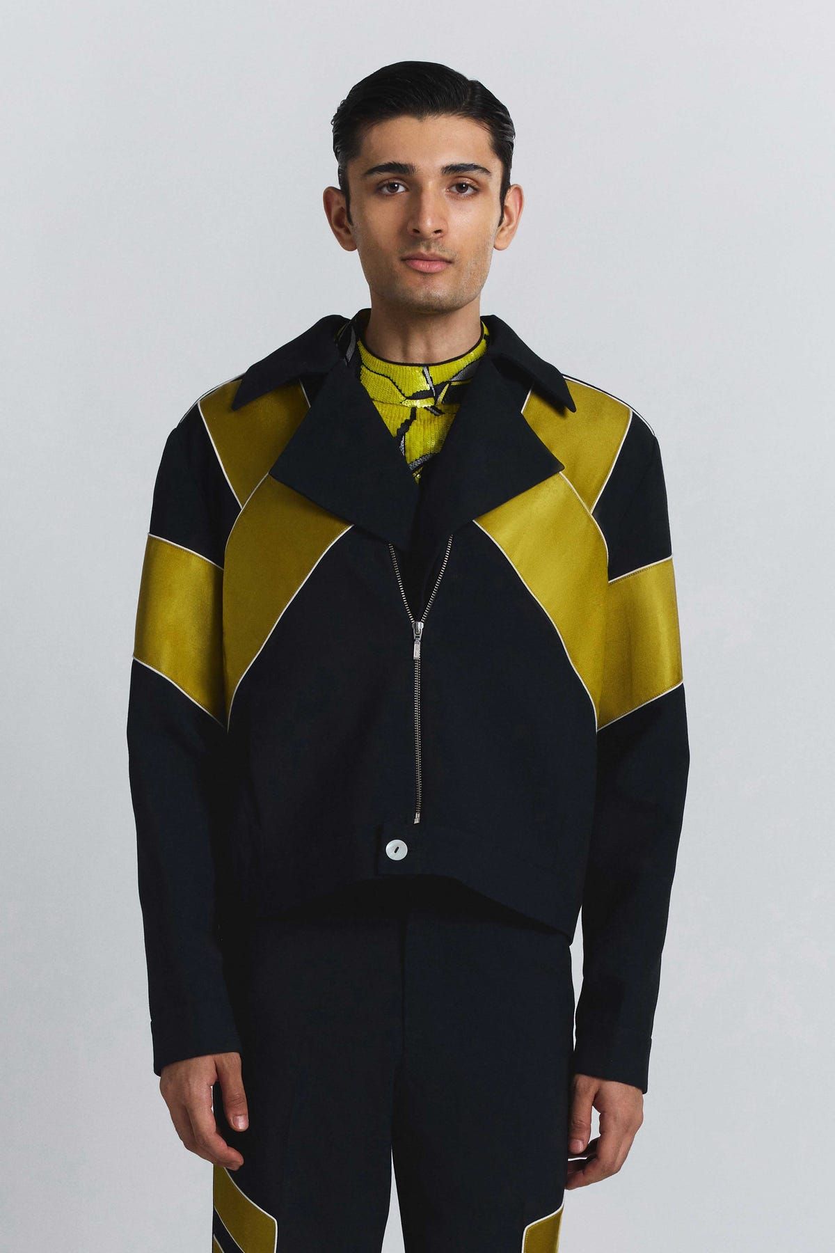 Chevron Pavilion Patch Jacket - image 1