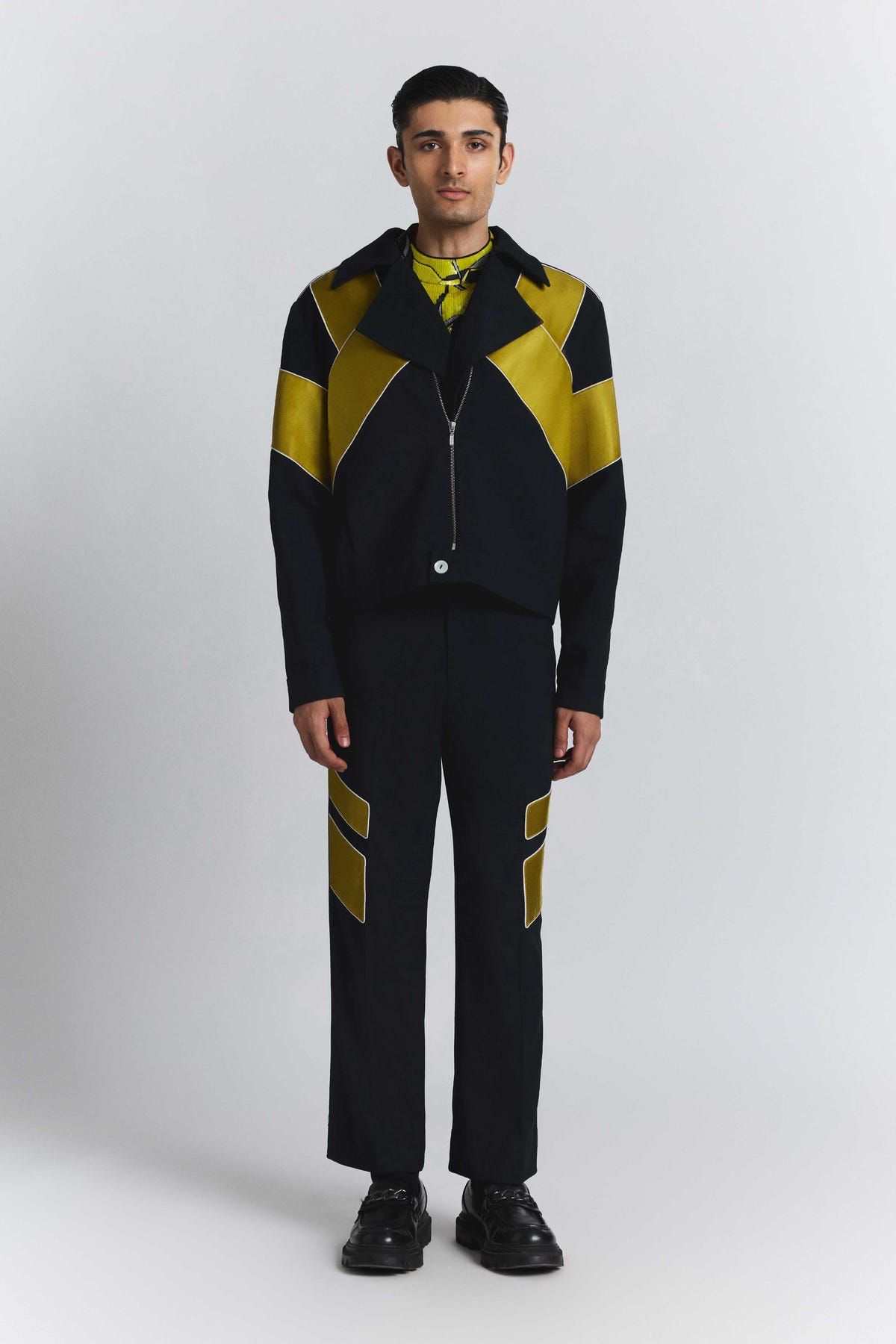 Chevron Pavilion Patch Jacket - image 4