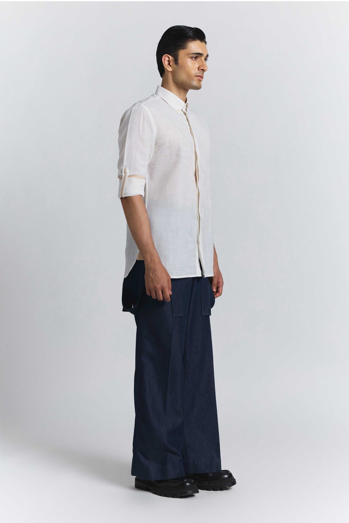 Urban Layout embroidered shirt - image 3