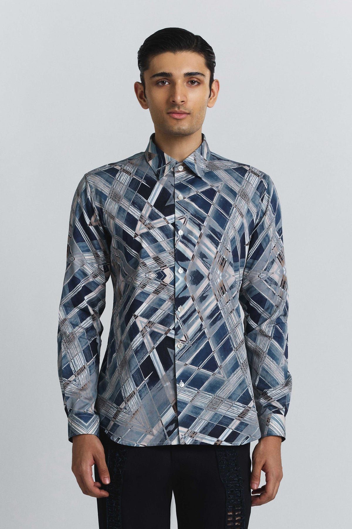 Vortex Print Shirt - image 1