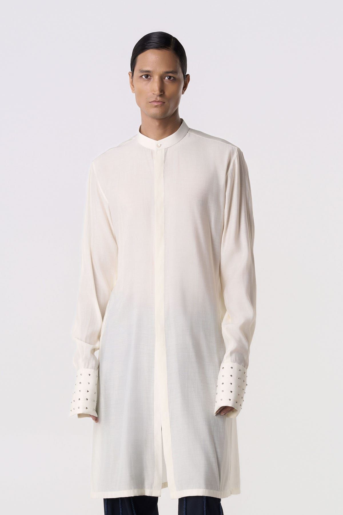 Beaded Node Kurta - image 1