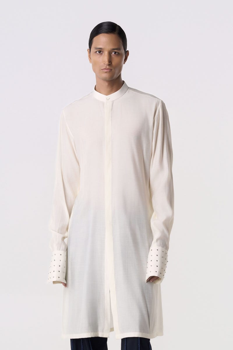 Beaded Node Kurta