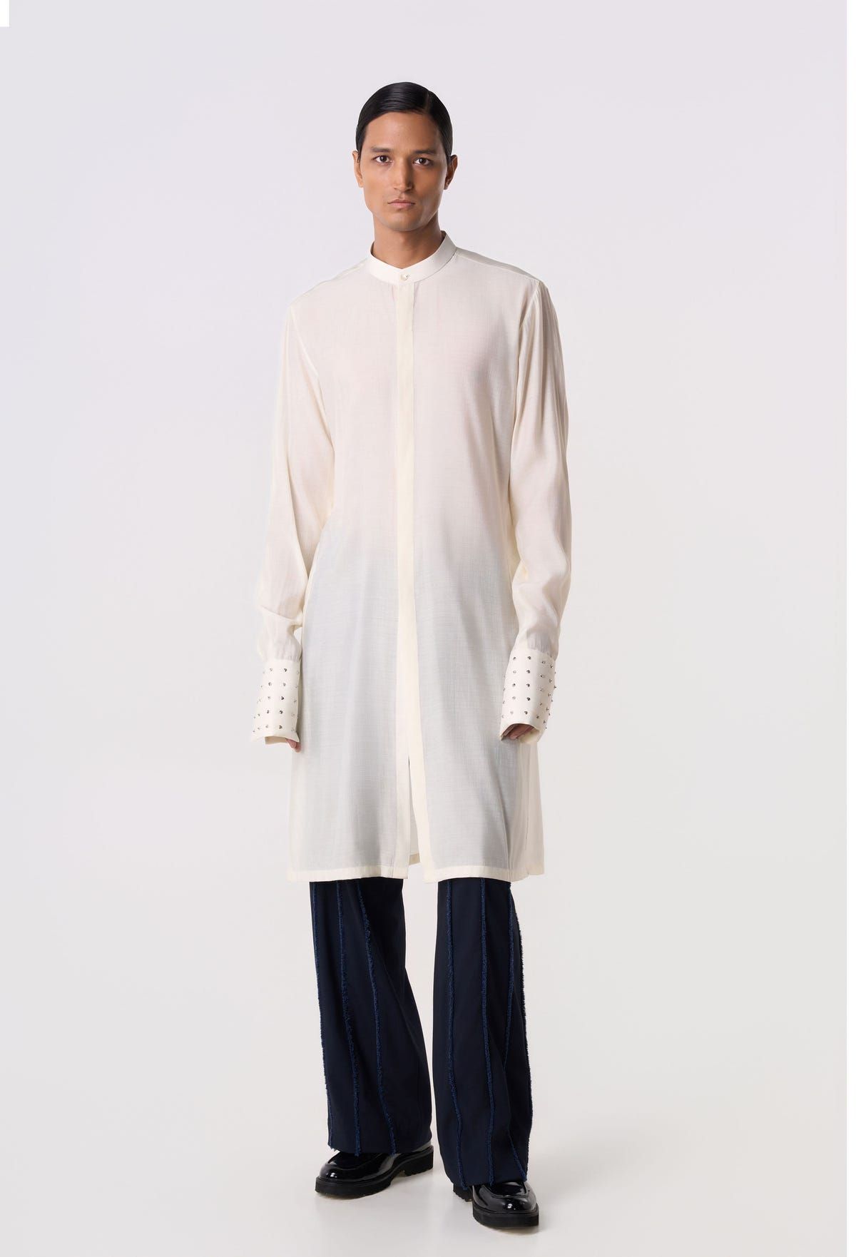 Beaded Node Kurta - image 2