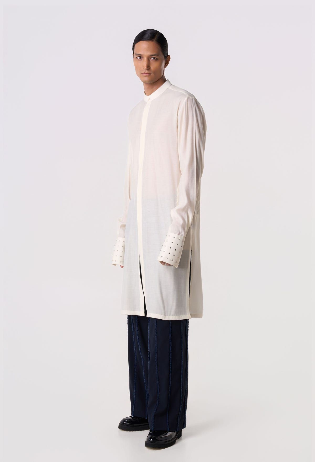 Beaded Node Kurta - image 3