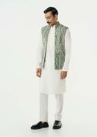 Grill Grid Bandi Jacket - Sage Green view 5