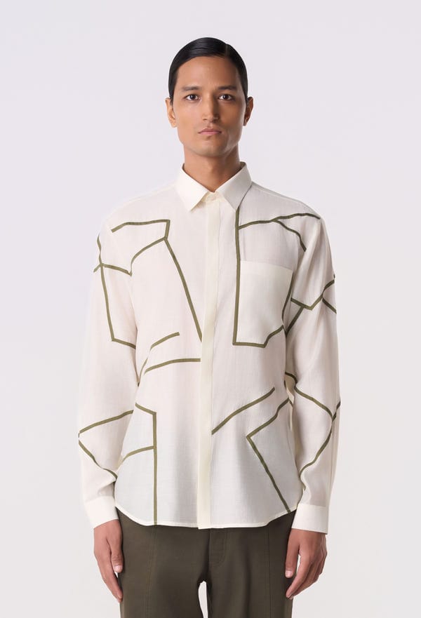 Line out Line — Linear Drift Shirt