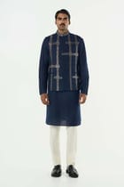 Beam Bandi Jacket Set - Navy Blue view 1