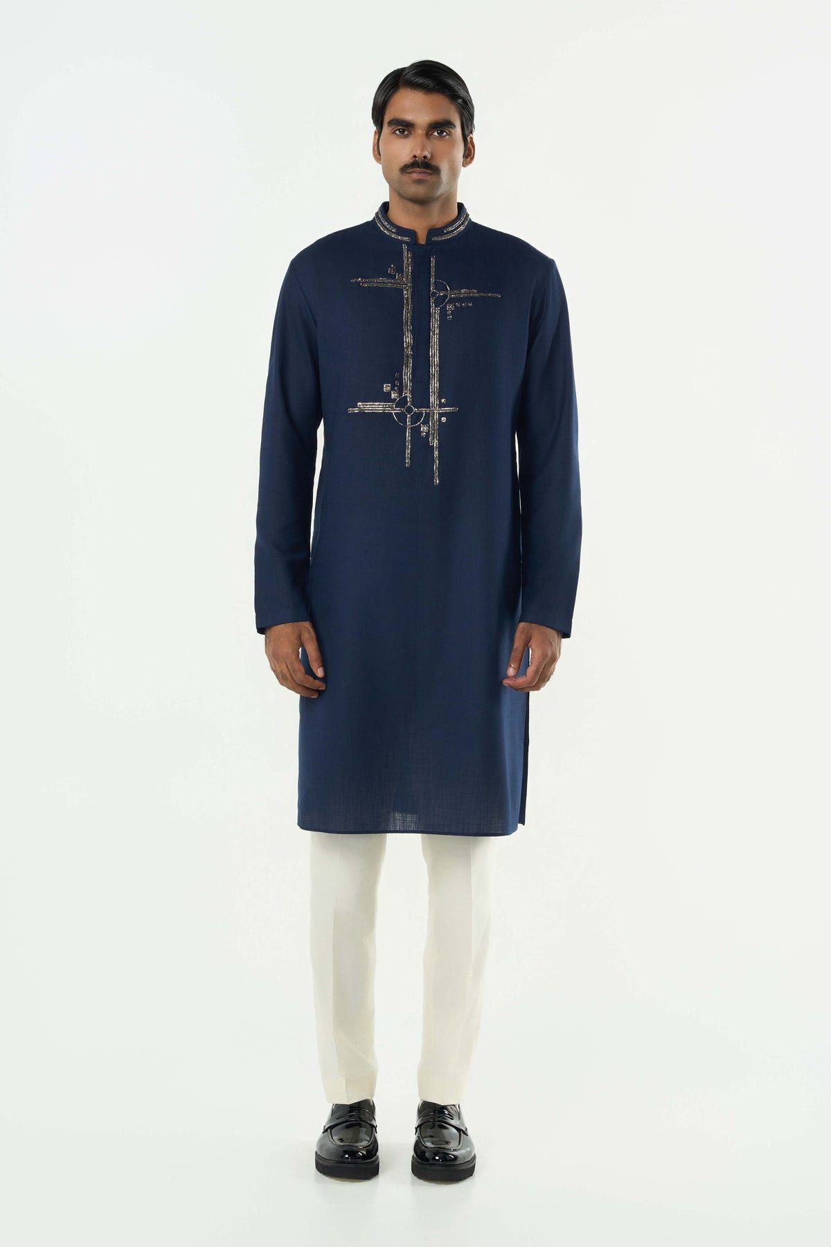 Beam Bandi Jacket Set - Navy Blue - image 5