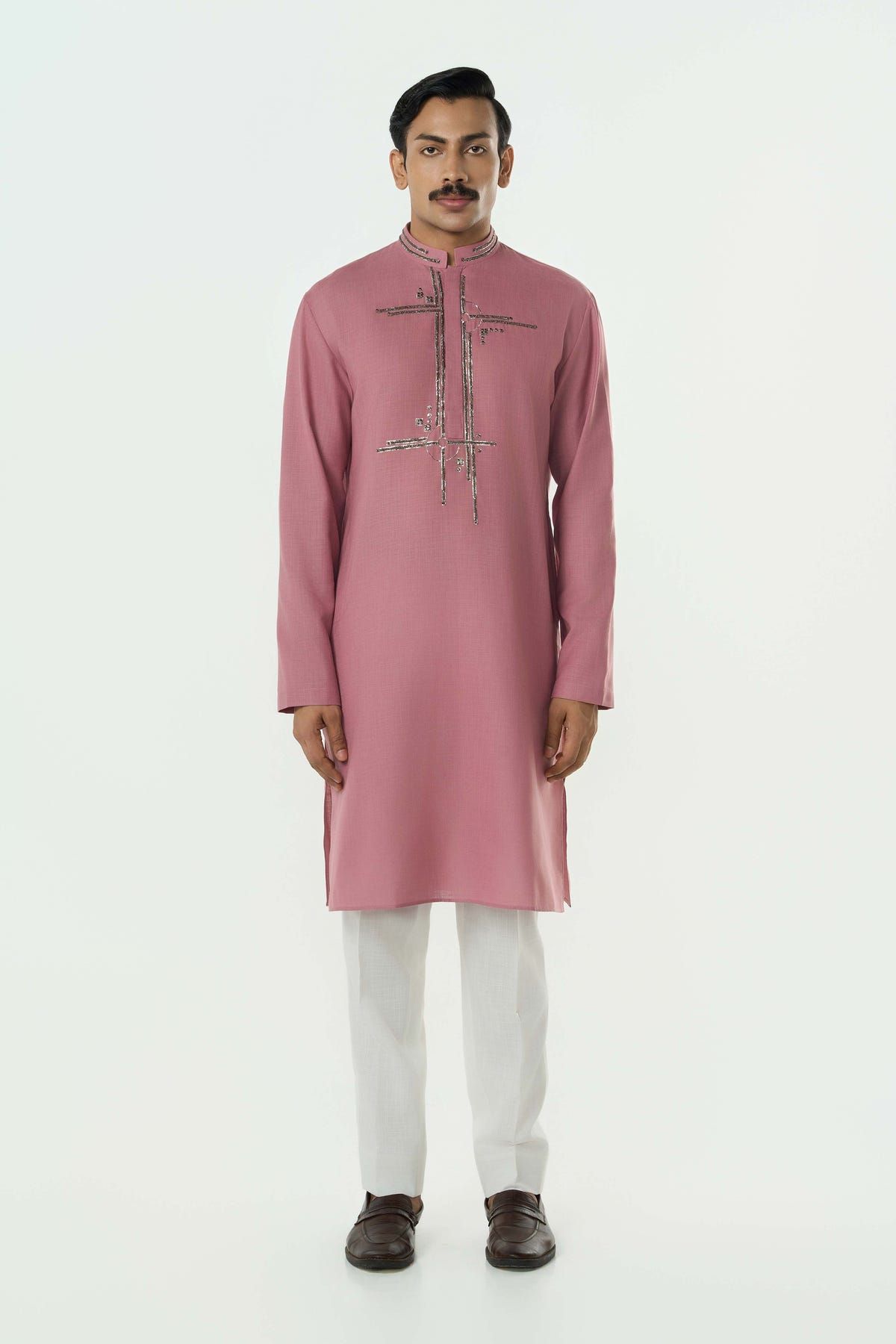 Lunar Bay Kurta - Pink - image 3