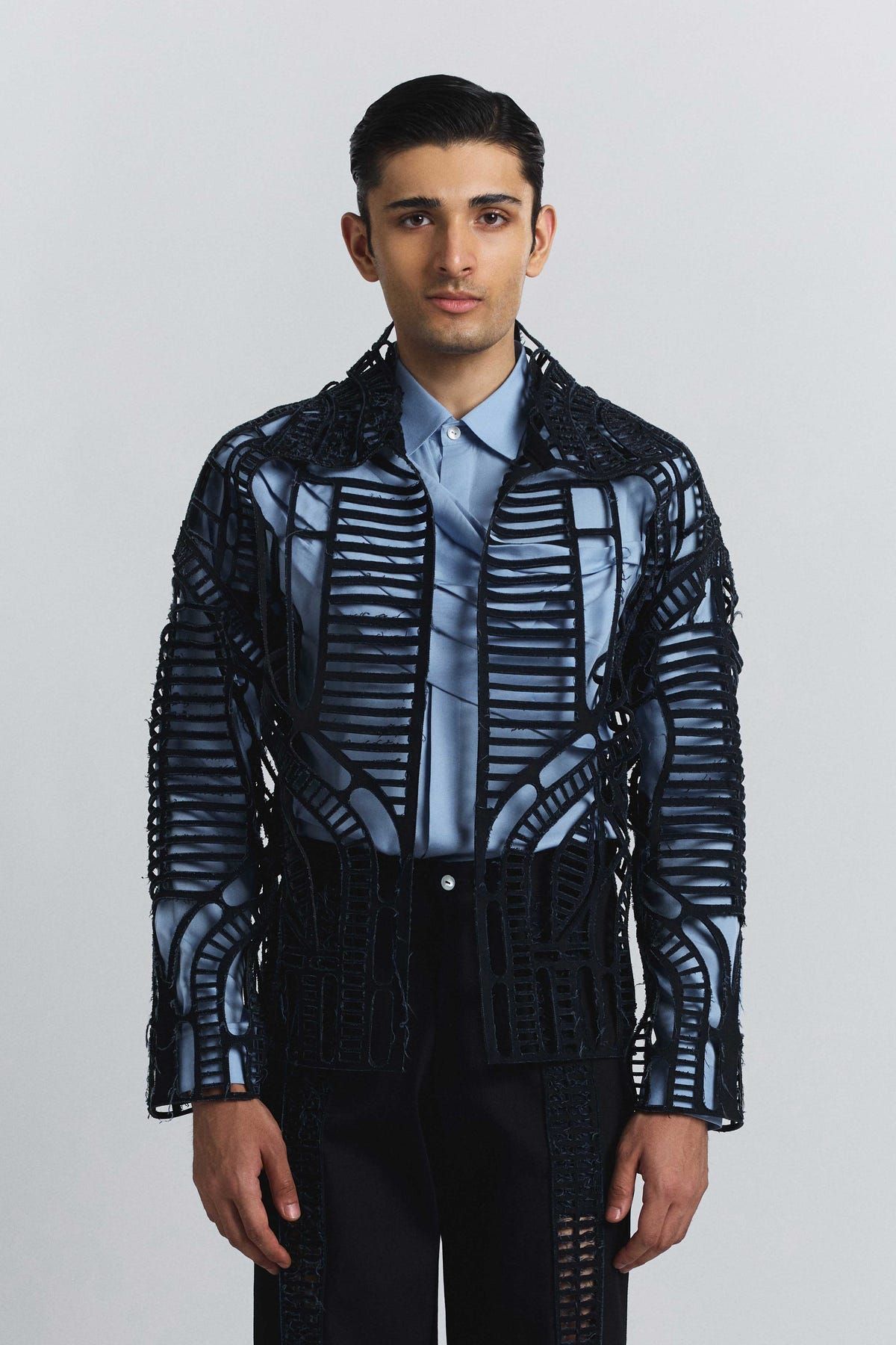 Circuitry Laser-Cut Jacket - image 1