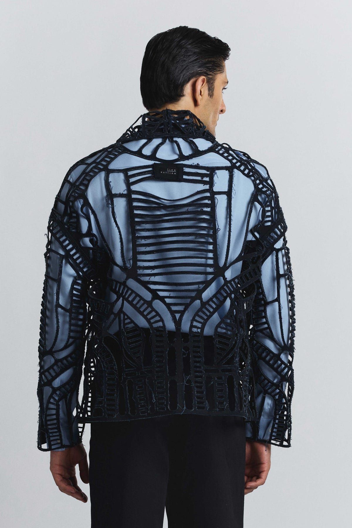 Circuitry Laser-Cut Jacket - image 2