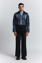 Circuitry Laser-Cut Jacket view 4