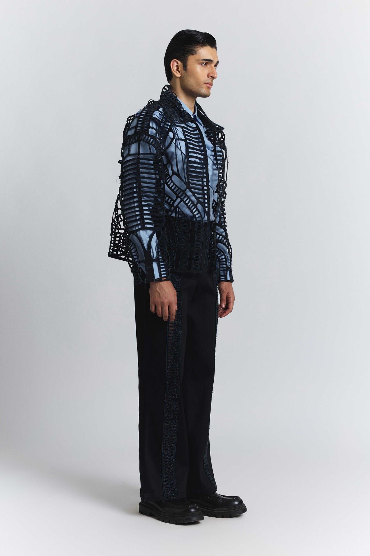 Circuitry Laser-Cut Jacket - image 5