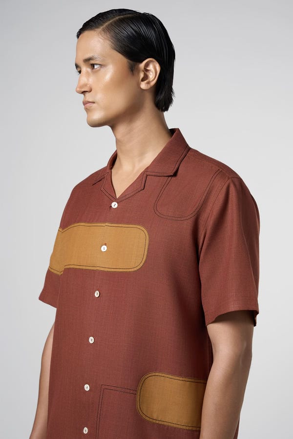Line out Line — Sunny Patch Resort Shirt