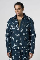 Signature Line Outline Bomber Jacket view 2