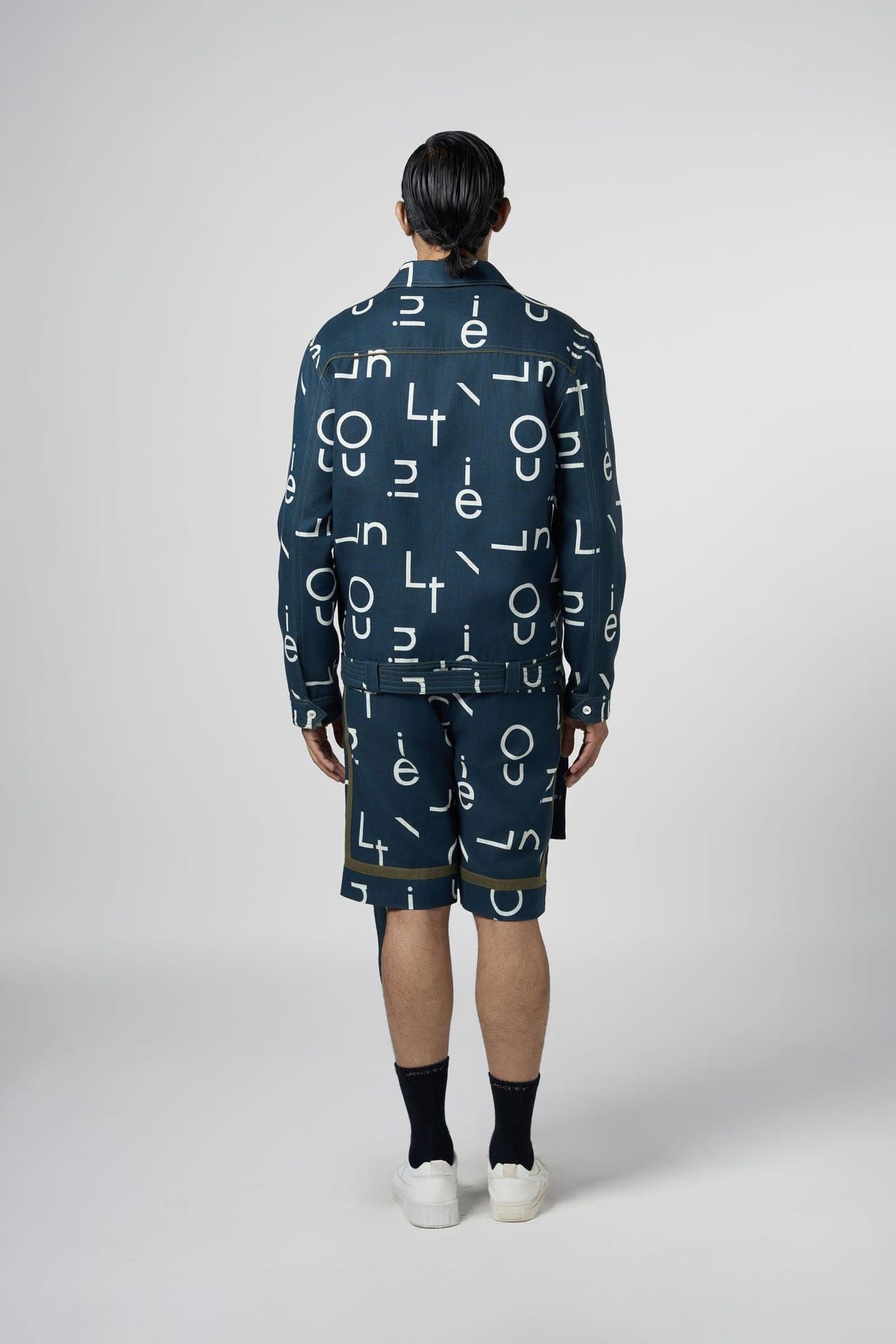 Signature Line Outline Bomber Jacket - image 4