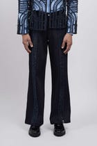 Laser-Cut Panel Denim Trouser view 5