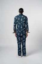 Signature Print Pajama Pants view 5