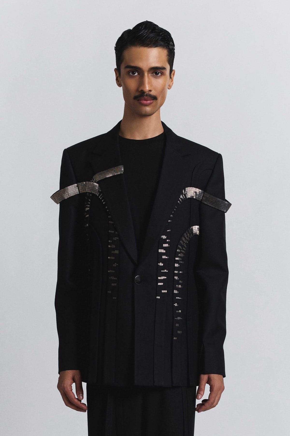 Arch Embroidered Blazer - image 1