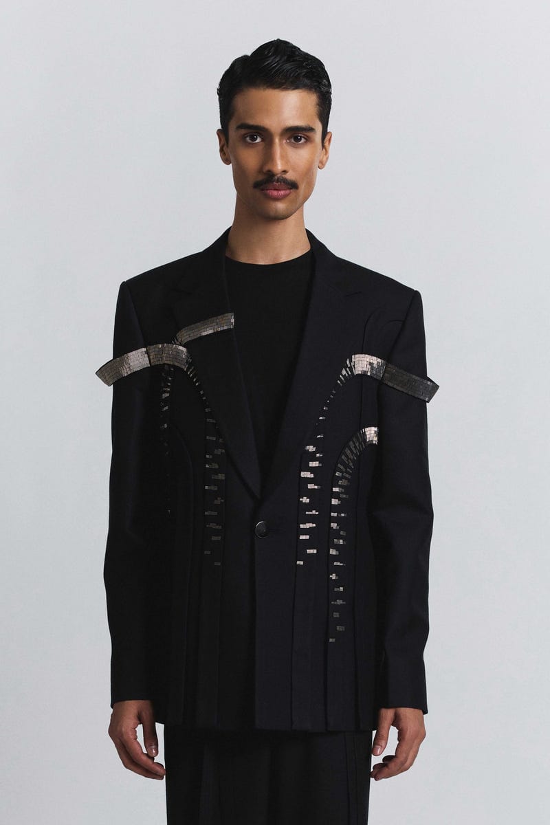 Arch Embroidered Blazer