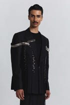 Arch Embroidered Blazer view 3