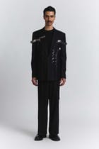 Arch Embroidered Blazer view 4