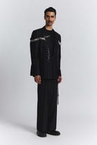 Arch Embroidered Blazer view 5