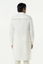 Lume City Kurta - Off White view 2
