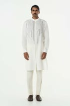 Lume City Kurta - Off White view 3