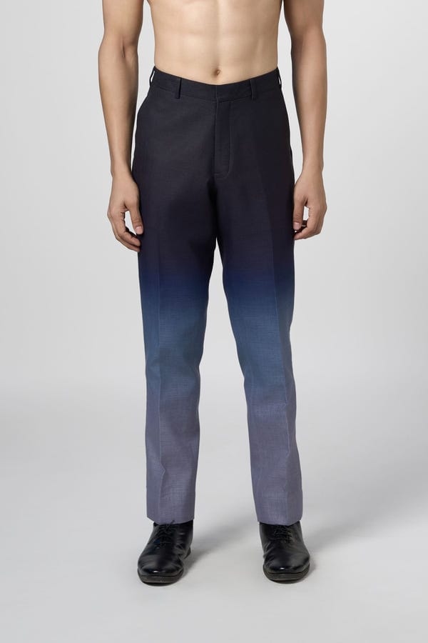 Line out Line — Ombre Staight Fit Pants