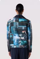 Archive Print Shacket view 2
