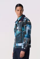 Archive Print Shacket view 3