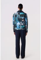Archive Print Shacket view 5
