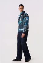 Archive Print Shacket view 6