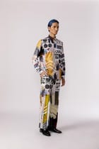 Bauhaus mosaic printed shirt view 2