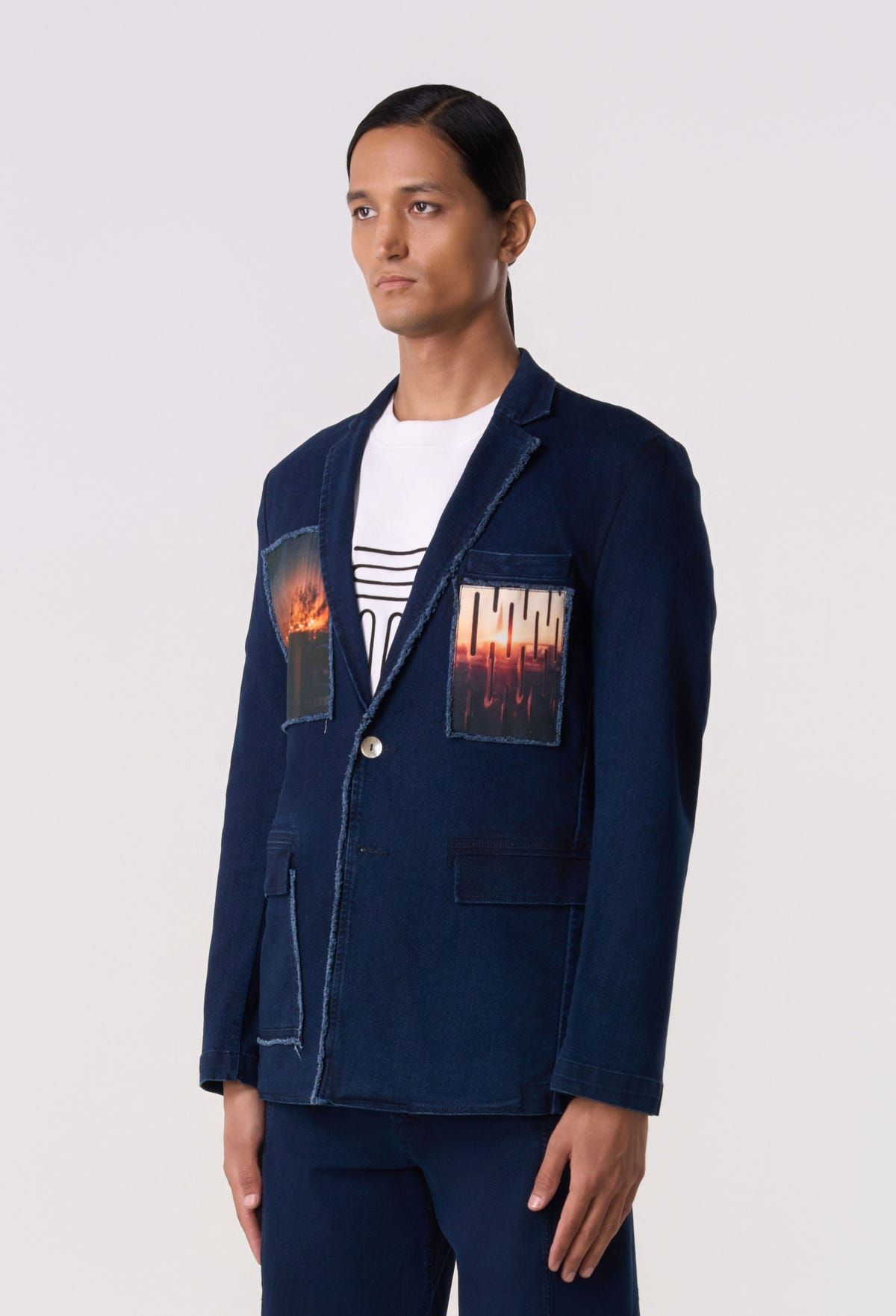 After-Hours Graphic Blazer - image 3
