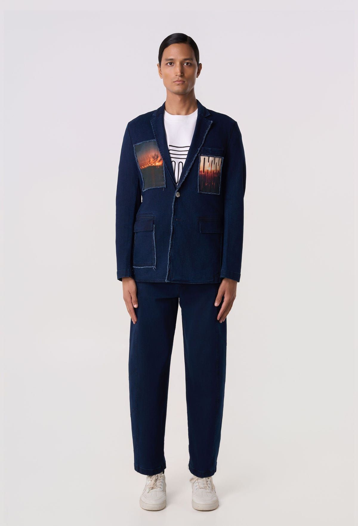 After-Hours Graphic Blazer - image 4