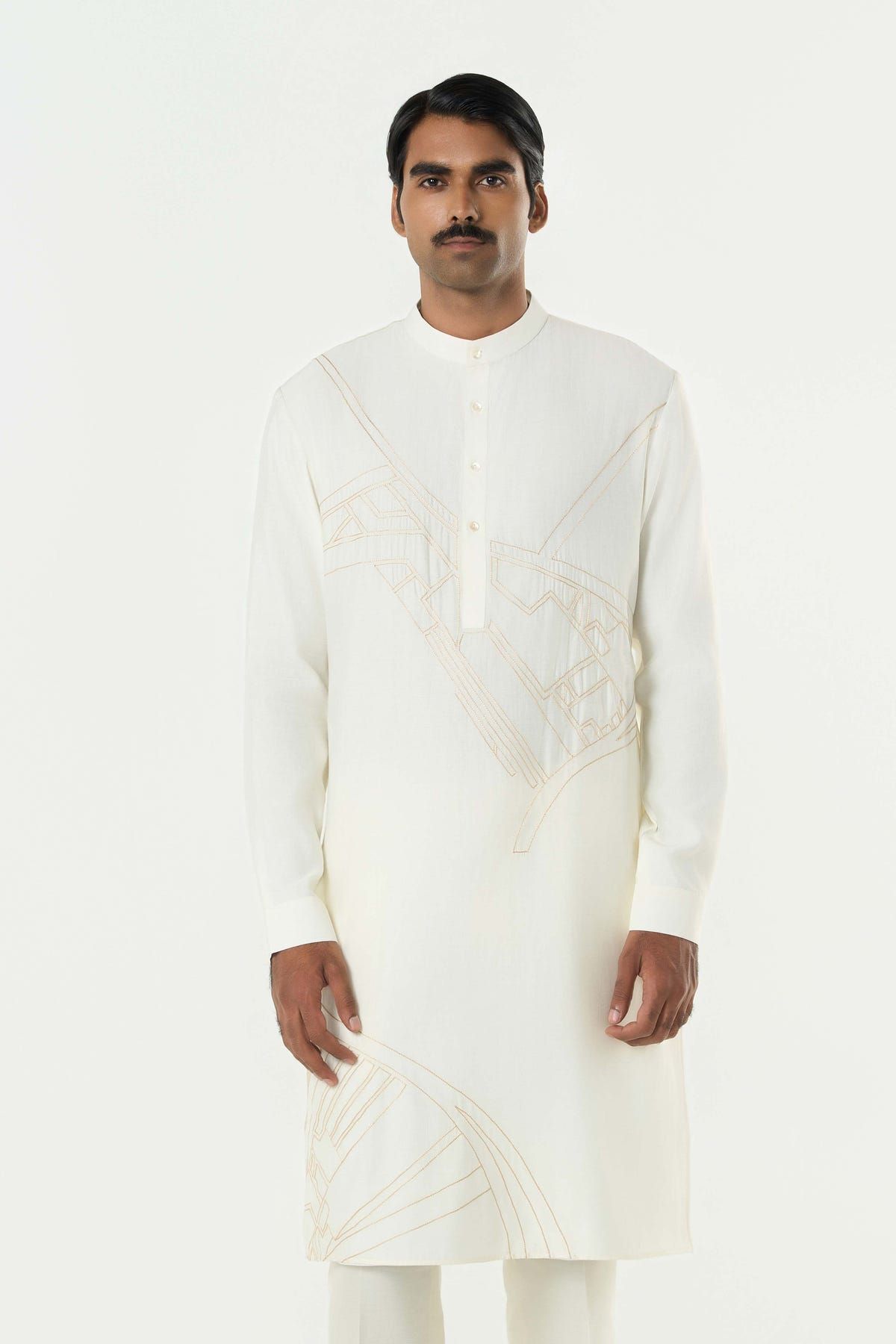 Avenue Kurta - Ivory - image 1