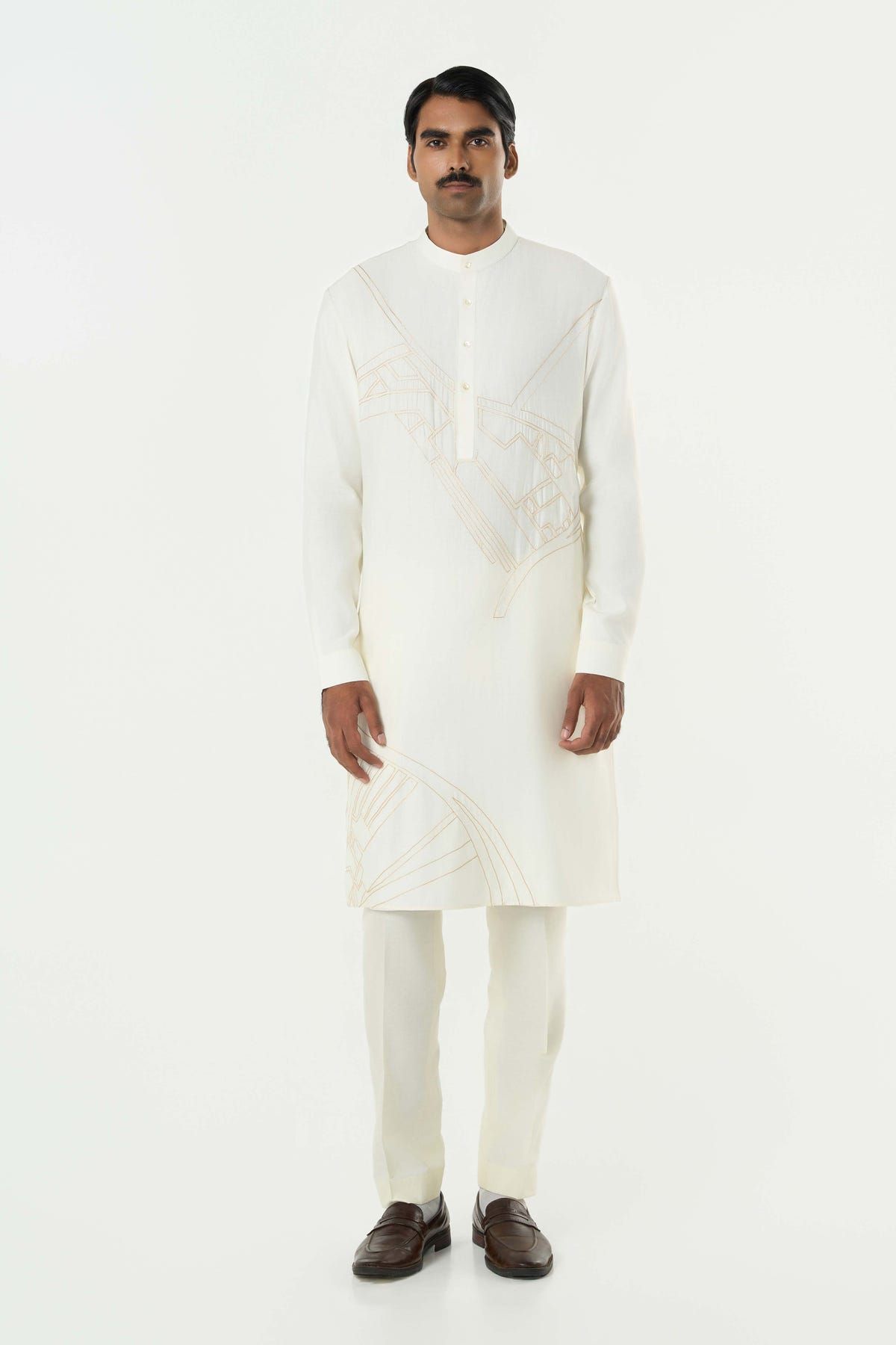 Avenue Kurta - Ivory - image 3
