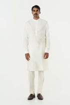 Avenue Kurta - Ivory view 3