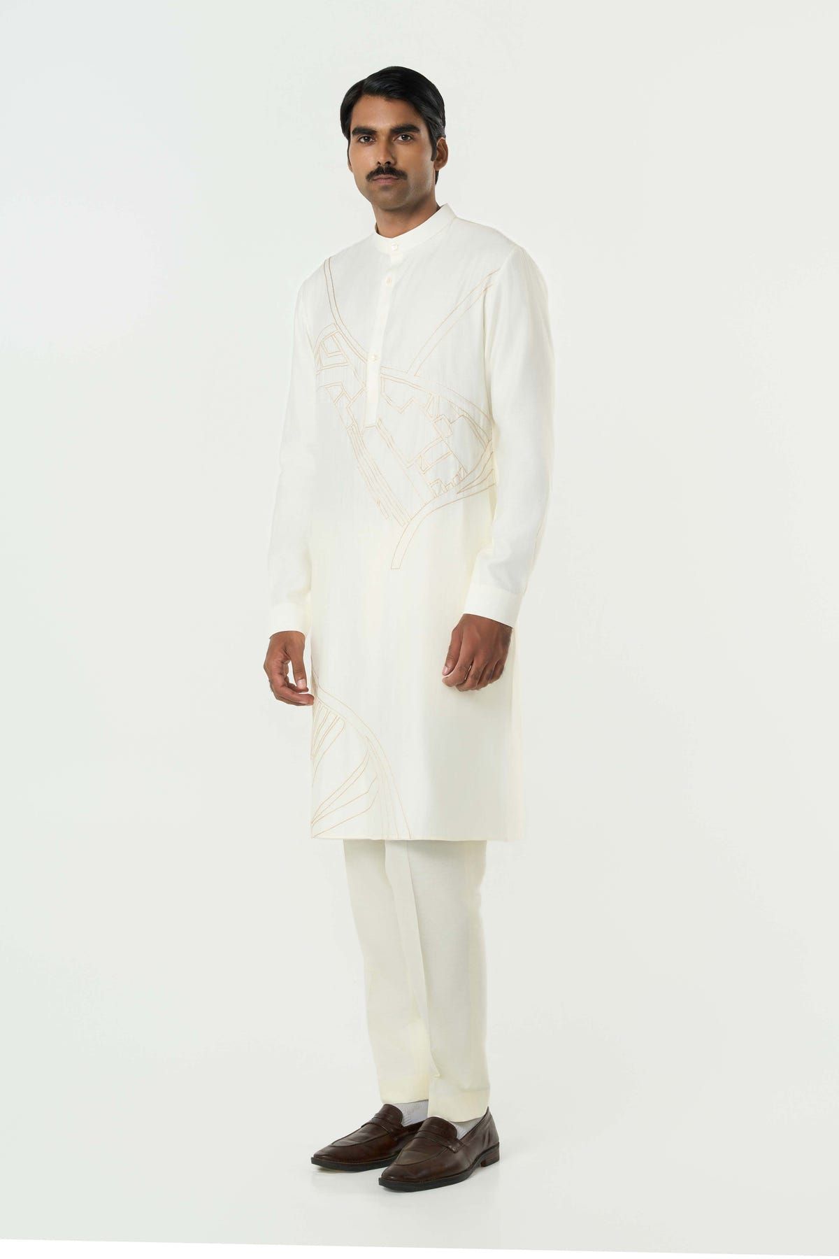 Avenue Kurta - Ivory - image 5