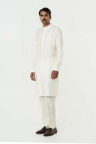 Avenue Kurta - Ivory view 5