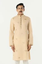 Alluro Kurta - Beige view 1