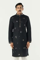 Alluro Kurta - Black view 1