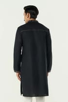 Alluro Kurta - Black view 2